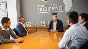Manuel Calvo con intendentes