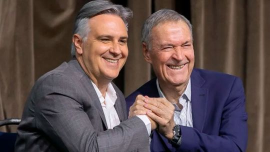 Martín Llaryora y Juan Schiaretti