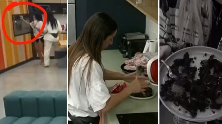 Postre de Tato arruinado por Catalina y Gabriela