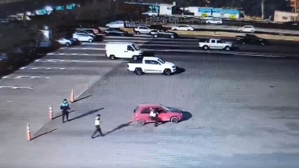Enfrentamiento en la autopista Buenos Aires - La Plata