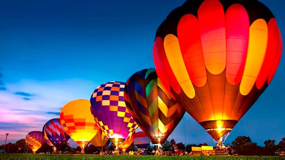 Globos en Rio Ceballos
