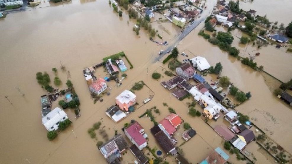 Inundaciones en Europa.