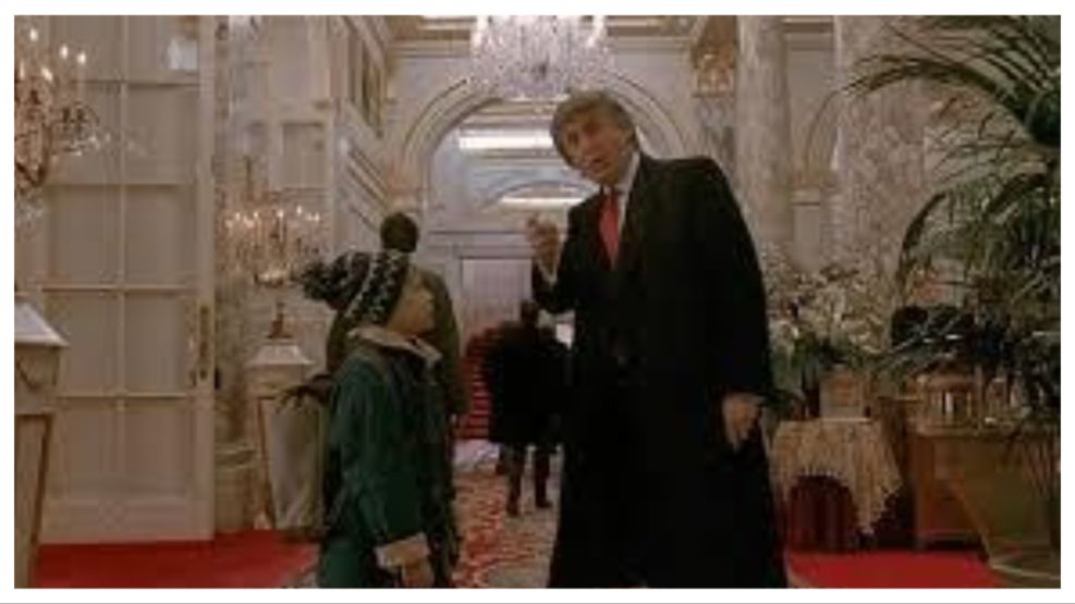 Trump en "Mi pobre angelito"