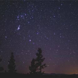 Lluvia de estrellas.
