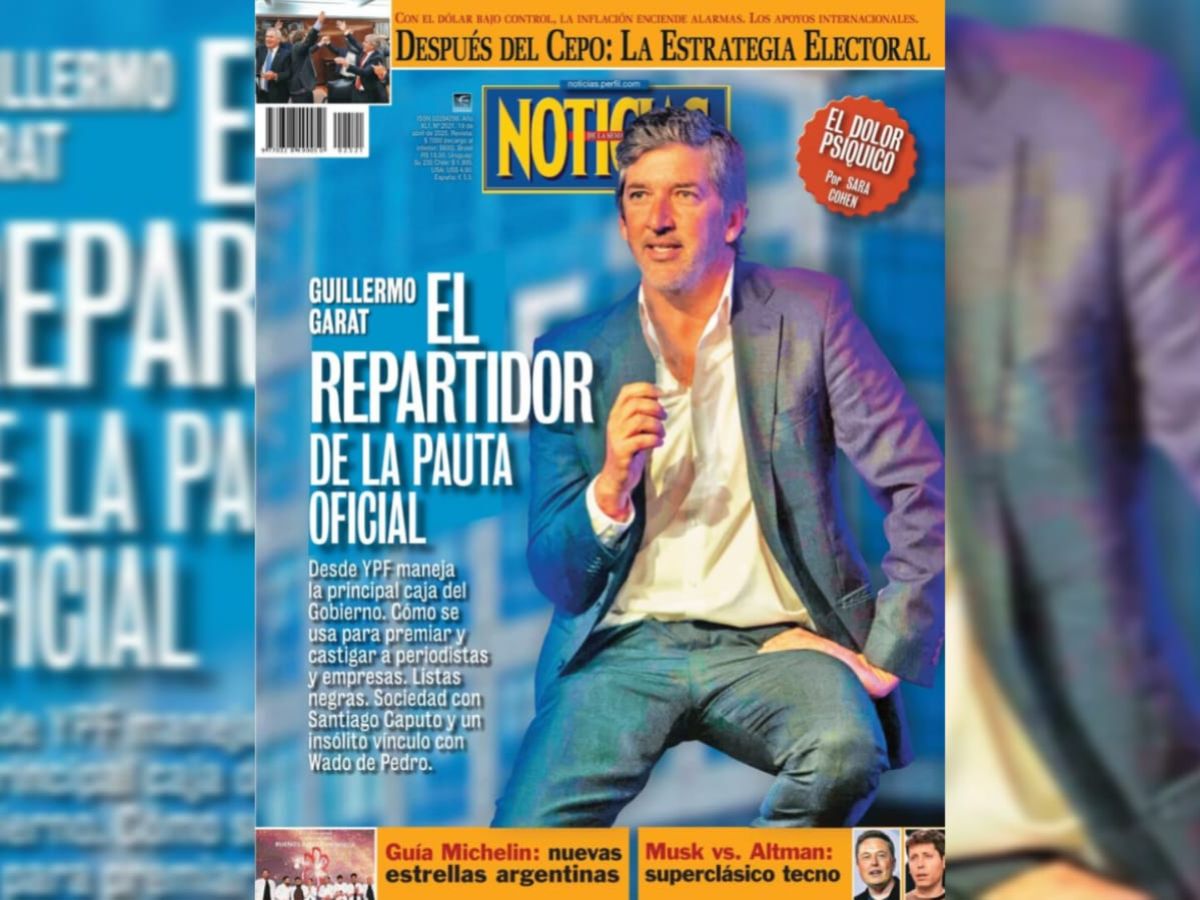 Guillermo Garat, el repartidor de la pauta oficial