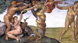 Capilla Sixtina, bóveda pintada por Miguel Angel