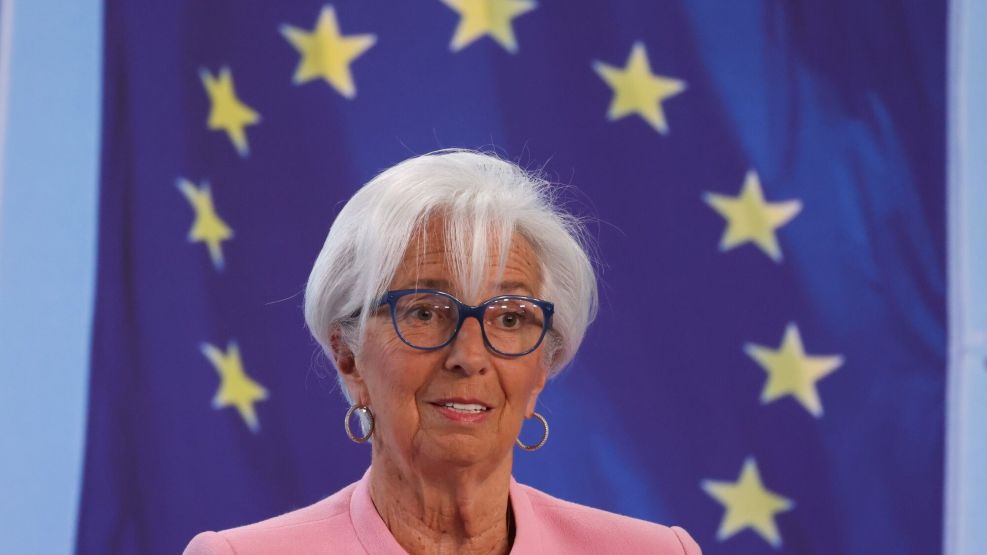 European Central Bank President Christine Lagarde Speaks At AI Conference