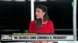 Leila Gianni en el piso de Soy casta