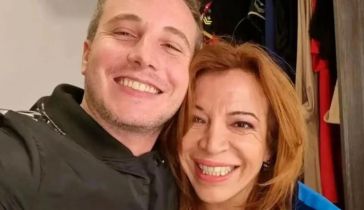 Lizy Tagliani y Sebastián Nebot