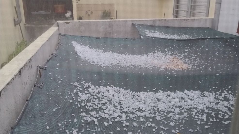Tormenta en La Plata 17 de abril