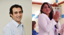 Senadores de Santa Cruz José María Carambia y Natalia Gadano