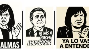 stickers y memes politicos