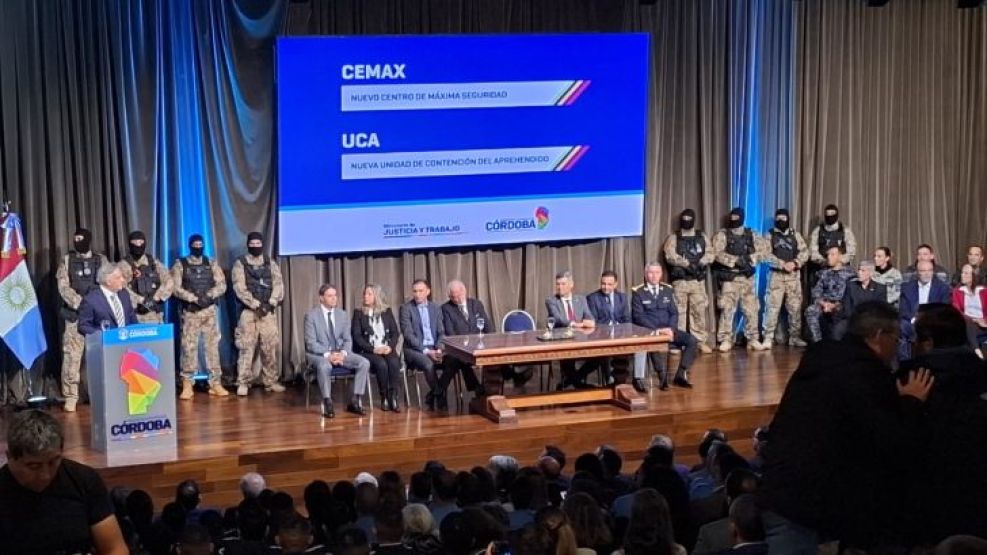 Anuncio de nuevas cárceles