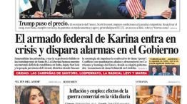 La tapa del Diario PERFIL del domingo 20 de abril de 2025