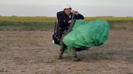 Saavedra: murió un hombre de 56 años haciendo parapente 