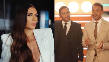 Florencia de la V, Adrián Pallares y Rodrigo Lussich