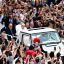 Frail Pope Francis takes to popemobile to greet Easter crowd