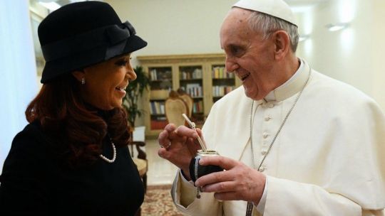 Cristina Kirchner - Papa Francisco