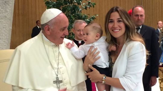 La insólita anécdota de Jimena Barón con el Papa Francisco que involucró a Diego Maradona y Wanda Nara