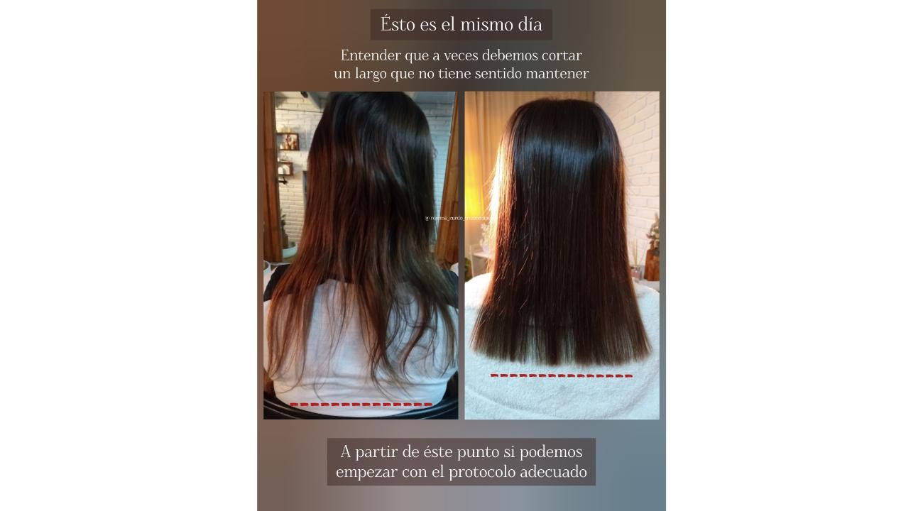 CABELLO DAÑADO: CUANDO EL LARGO HABLA POR SÍ SOLO