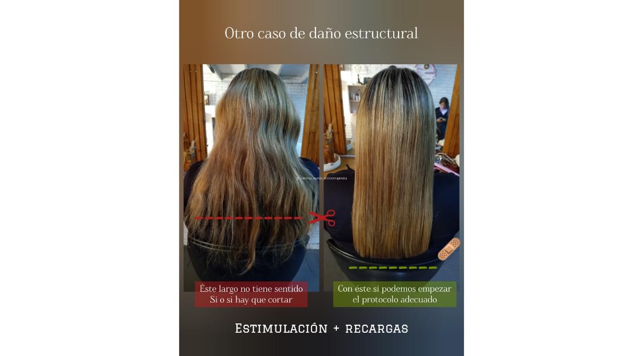 CABELLO DAÑADO: CUANDO EL LARGO HABLA POR SÍ SOLO