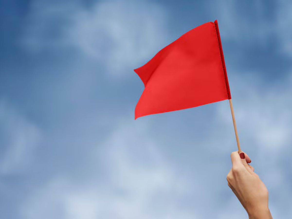 Lidera tu vida: “Red flags”