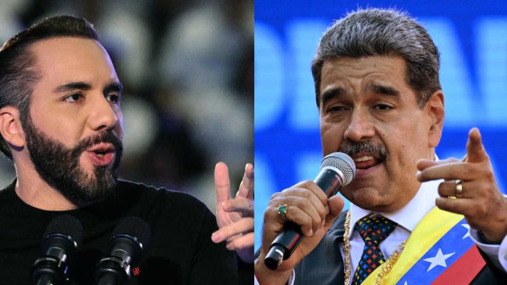 Nicolás Maduro y Nayib Bukele 20250422