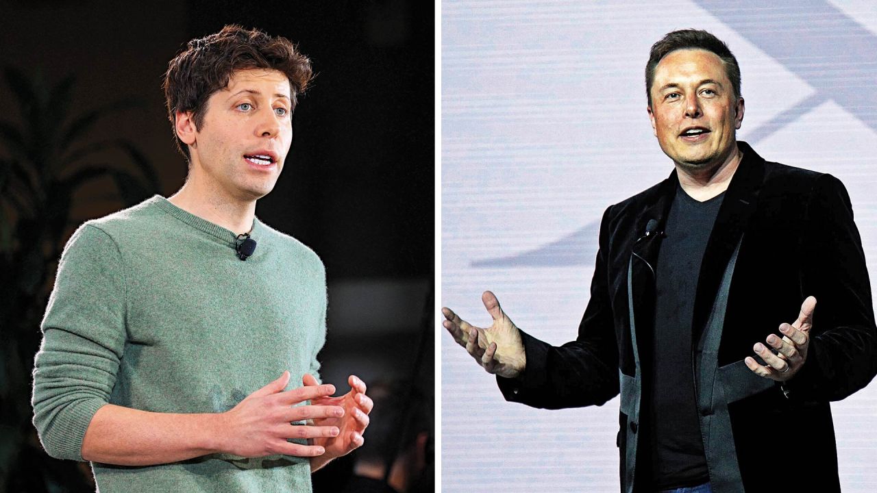 Sam Altman y Elon Musk | Foto:CEDOC