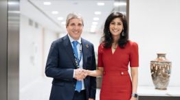 Luis Caputo y Gita Gopinath