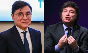 Jorge Fontevecchia y Javier Milei 20250424
