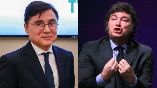 Jorge Fontevecchia y Javier Milei 20250424