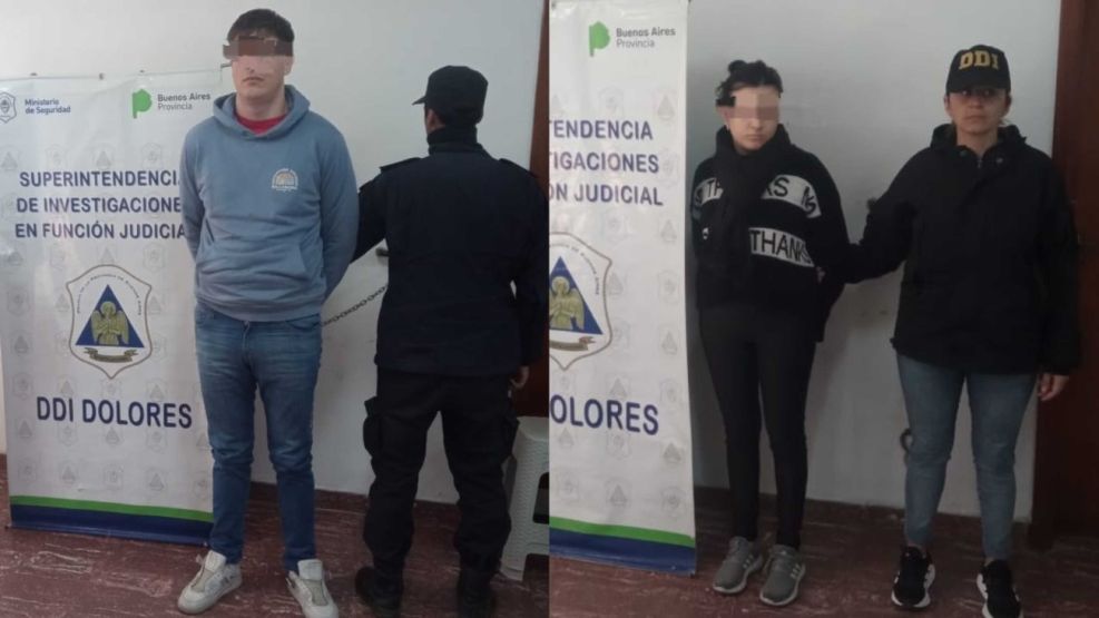 Estafadores detenidos en Dolores 20250424
