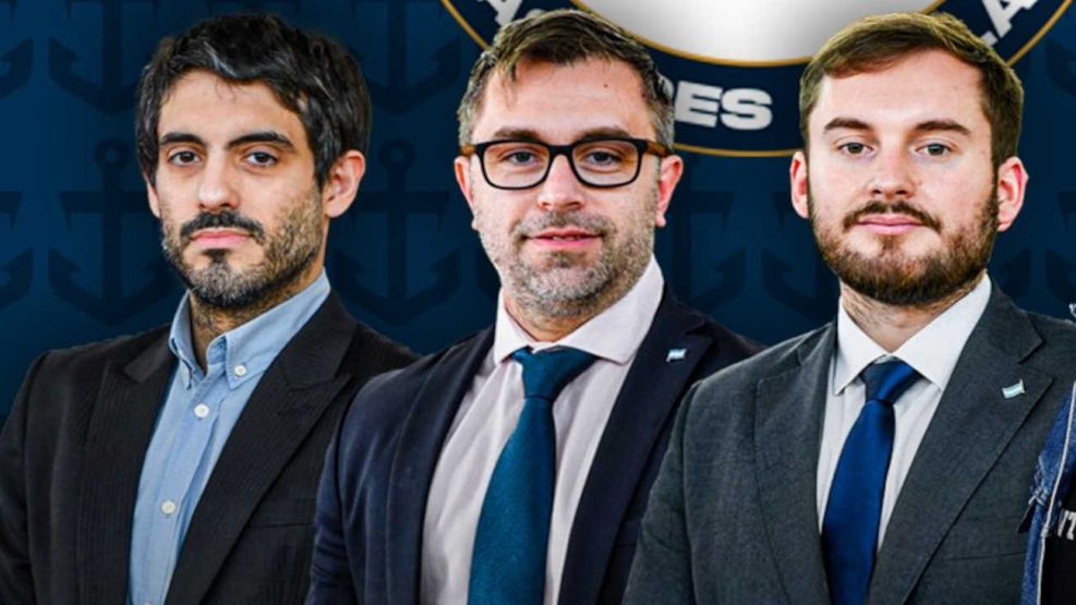 Federico Furiase ,Martín Vauthier y Felipe Núñez 20250424