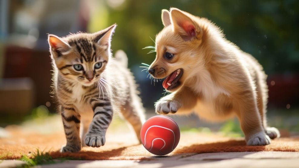 gatos y perros