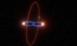 Descubren por casualidad un planeta que orbita perpendicularmente alrededor de una pareja de estrellas