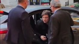 Javier Milei llegó junto a su comitiva a Roma para el funeral del papa Francisco 20250425