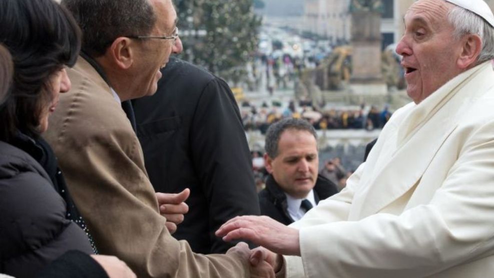 Jose Levy y el Papa Francisco 