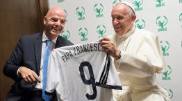 Infantino y Francisco 
