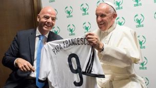Infantino y Francisco 