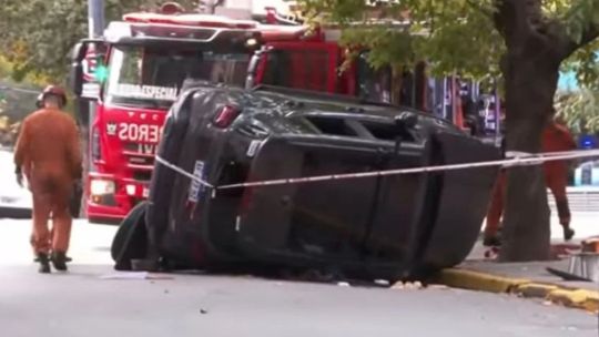 Accidente en Caballito