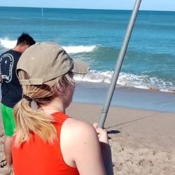 Cada mes se da algún evento  piscatorio que tiene a las damas como protagonistas. 