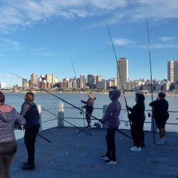 Cada mes se da algún evento  piscatorio que tiene a las damas como protagonistas. 
