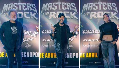 Se llevó a cabo el Masters of Rock y diversas celebridades se hicieron presentes para disfrutar del evento más legendario del género.