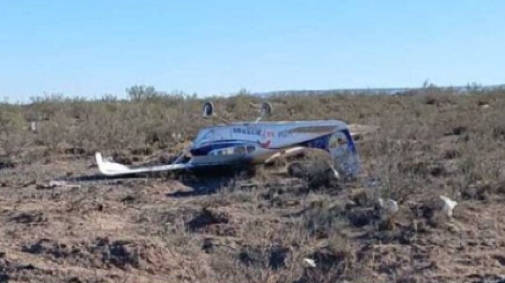 Cayó una avioneta en Río Negro