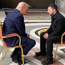 Trump y Zelensky | Foto:AFP