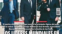 Los líderes mundiales en la despedida a Francisco 