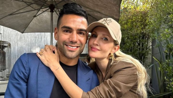 Cómo empezó la historia de amor de Falcao y Lorelei