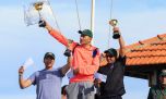 Villa Gesell festejó a pura pesca en la playa