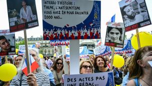 Creció el antisemitismo en la Argentina.