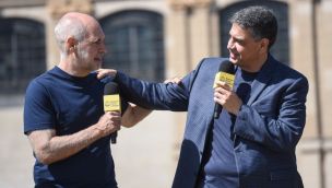 Horacio Rodriguez Larreta y Jorge Macri